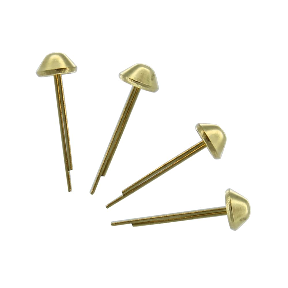 TheFireStore Brass Front Pins, Secures 6